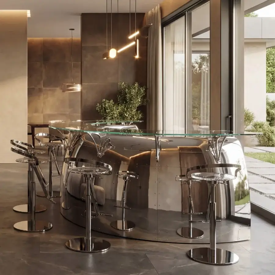 Arteinmotion - Aeronautical Collection AIR-BAR0060 Bar Counter #5