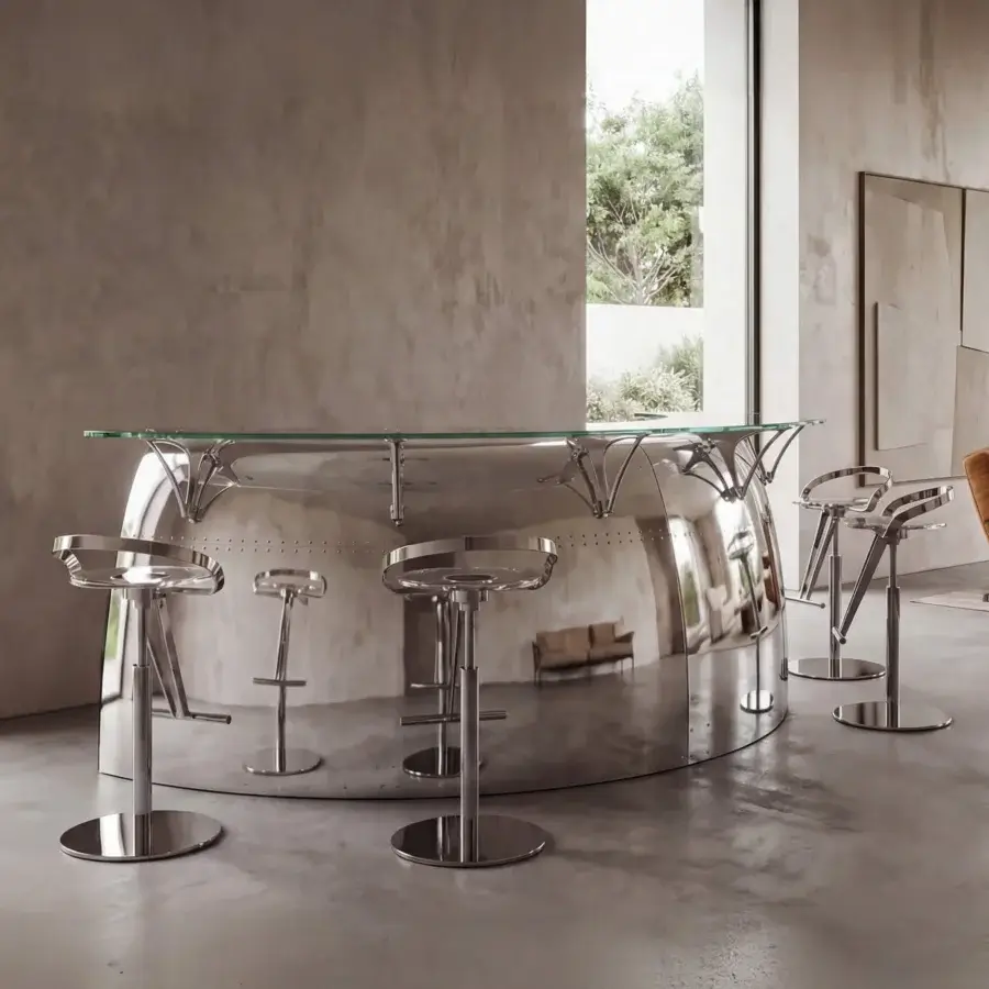 Arteinmotion - Aeronautical Collection AIR-BAR0060 Bar Counter #1