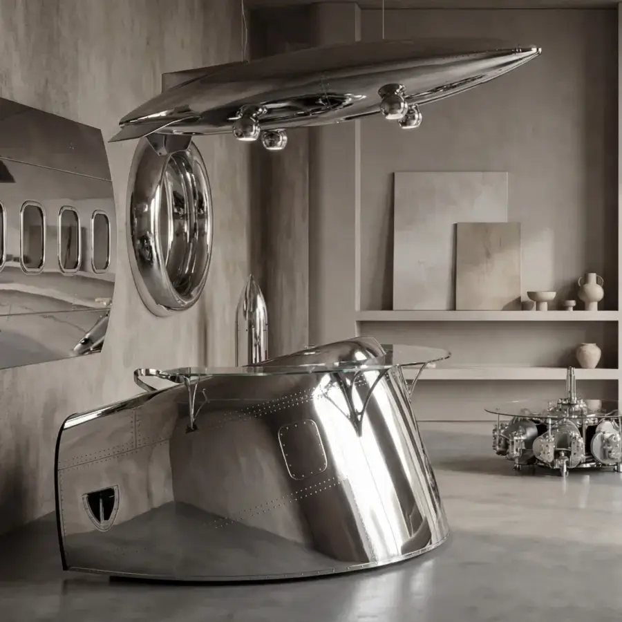 Arteinmotion - Aeronautical Collection AIR-BAR0197 Bar Counter #2