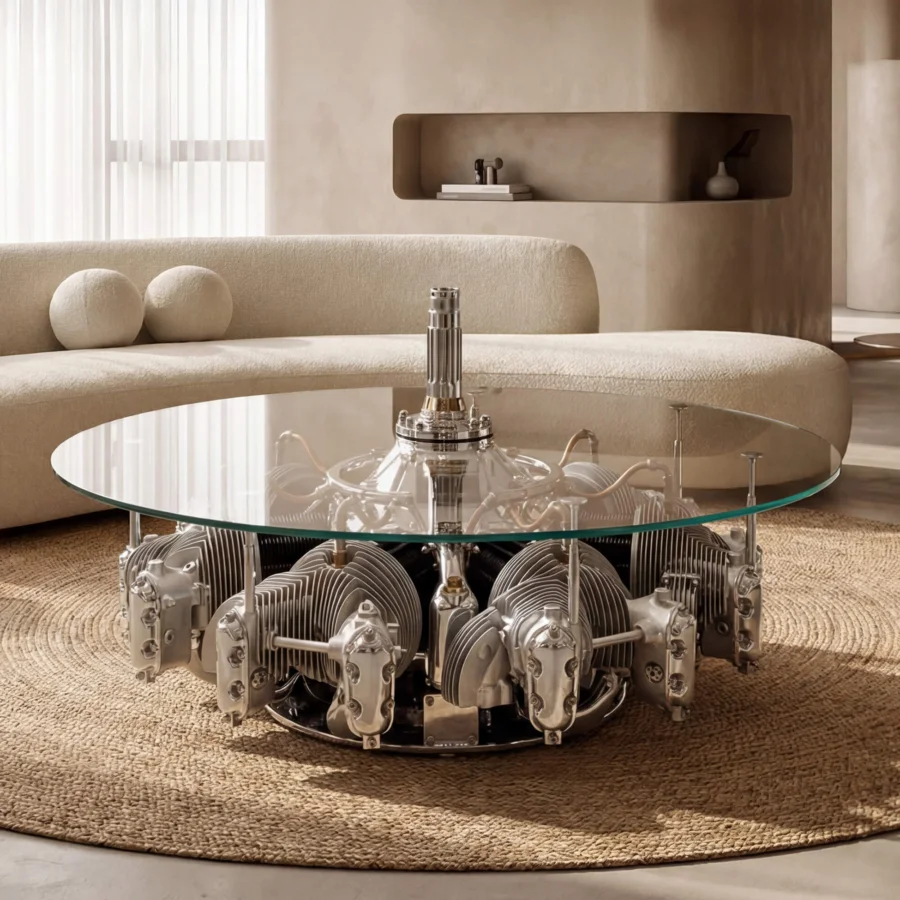 Arteinmotion - Aeronautical Collection AIR-TAV0052 Coffee Table #1