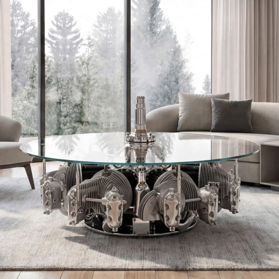 Arteinmotion - Aeronautical Collection AIR-TAV0052 Coffee Table #2