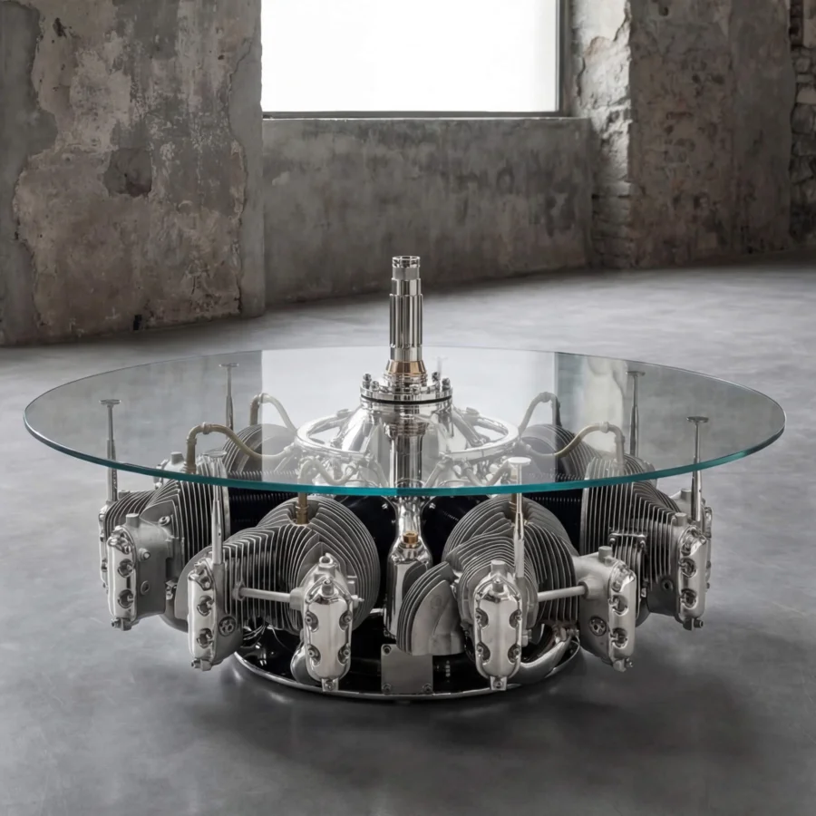 Arteinmotion - Aeronautical Collection AIR-TAV0052 Coffee Table #3