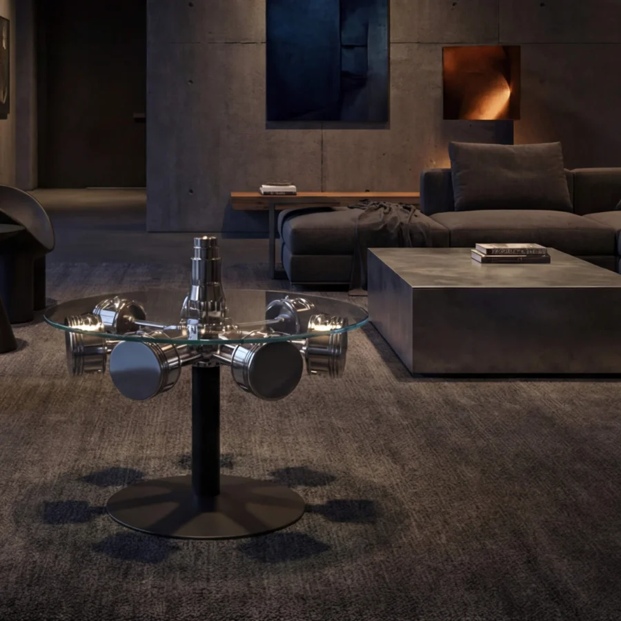 Arteinmotion - Aeronautical Collection AIR-TAV0110 Side Table #2