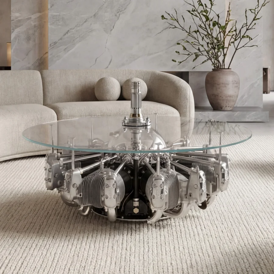 Arteinmotion - Aeronautical Collection AIR-TAV0113 Coffee Table #4