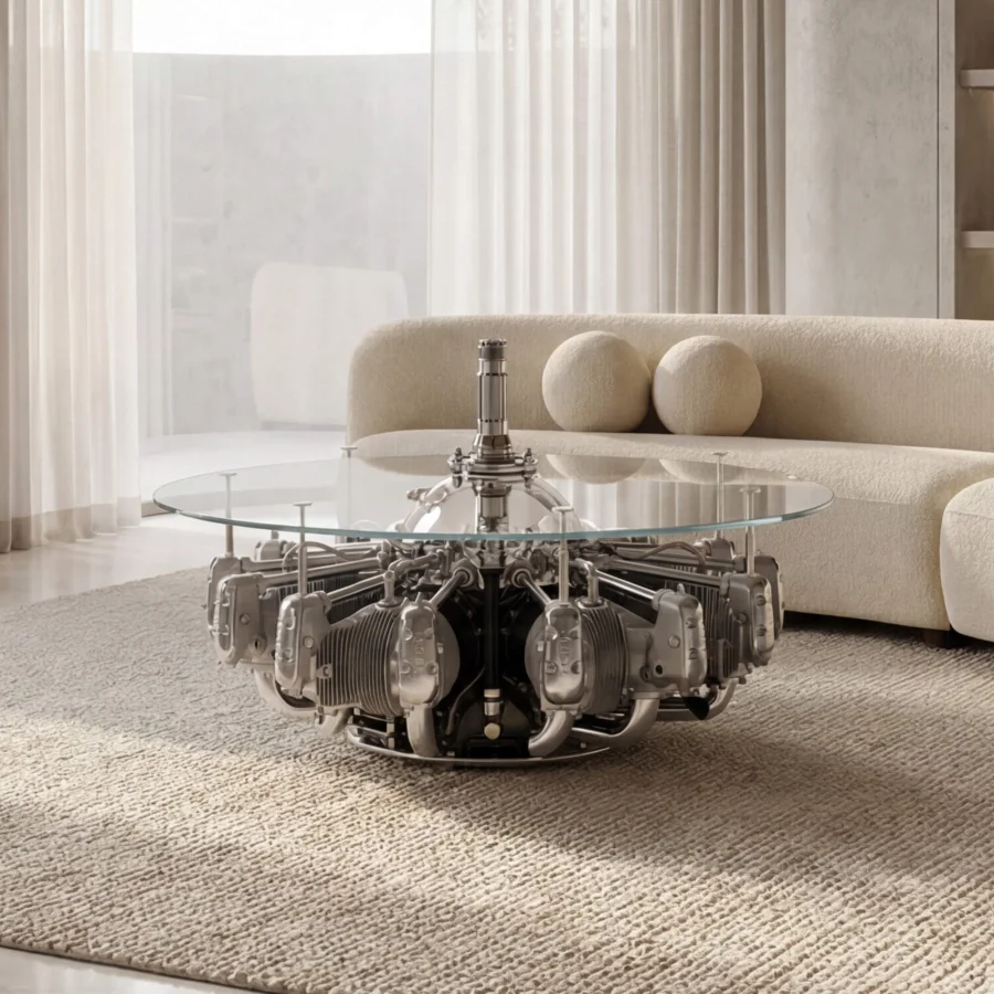 Arteinmotion - Aeronautical Collection AIR-TAV0113 Coffee Table #3