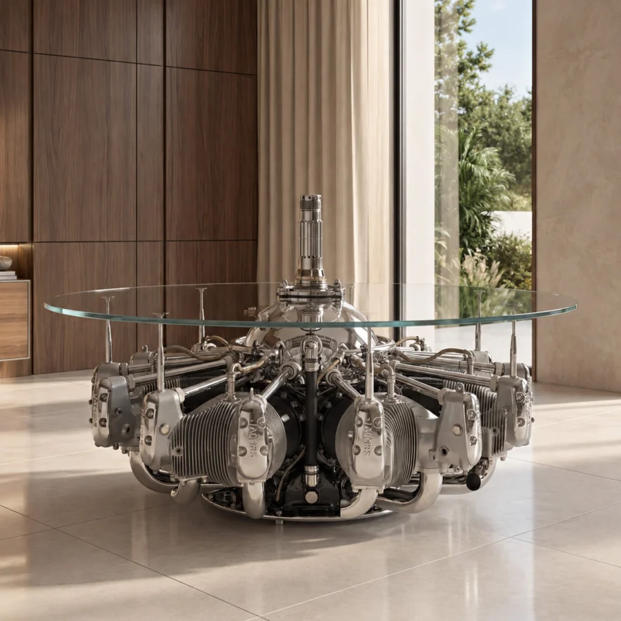 Arteinmotion - Aeronautical Collection AIR-TAV0113 Coffee Table #1