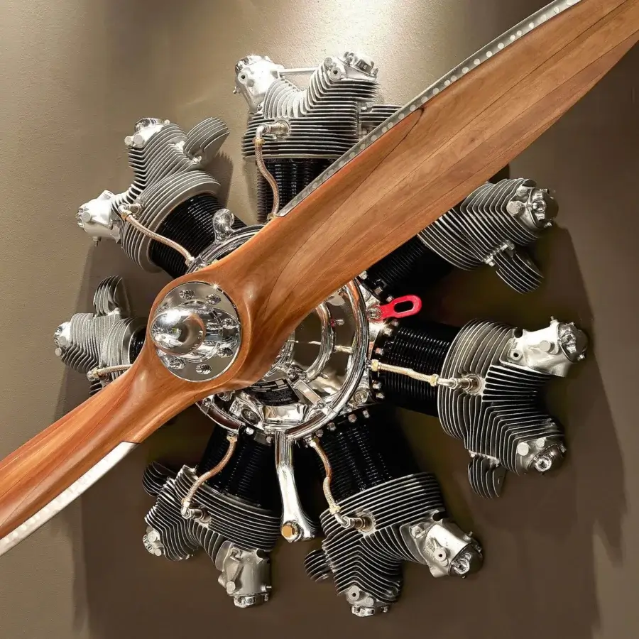 Arteinmotion - Aeronautical Collection AIR-TAV0115 Wall Mounted Engine #3
