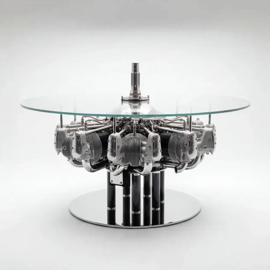 Arteinmotion - Aeronautical Collection AIR-TAV0121 Dining Table #4