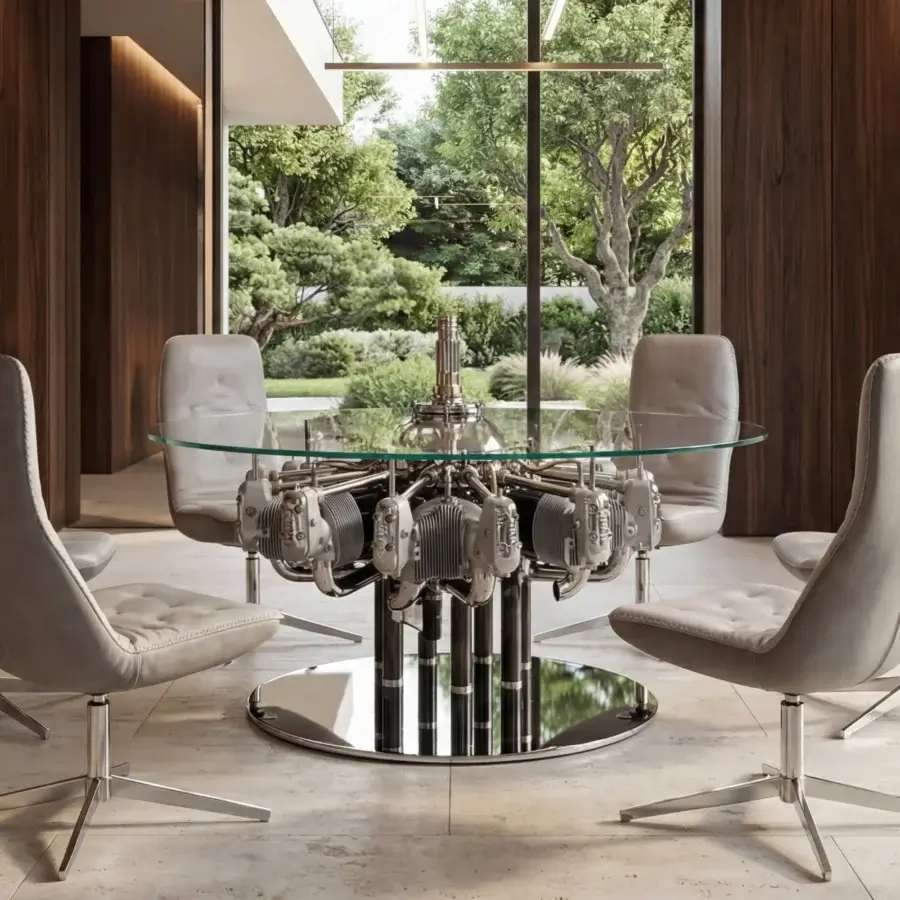 Arteinmotion - Aeronautical Collection AIR-TAV0121 Dining Table #1