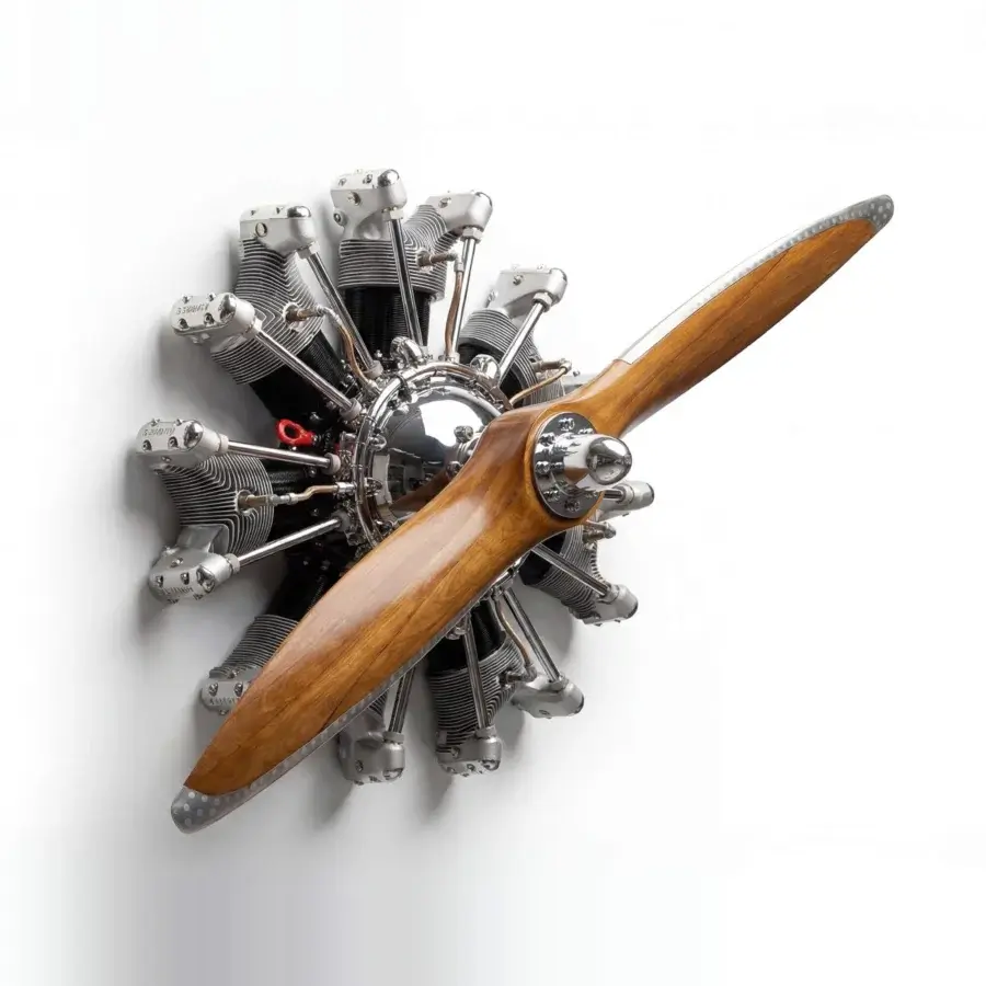Arteinmotion - Aeronautical Collection AIR-TAV0131 Wall Mounted Engine #6