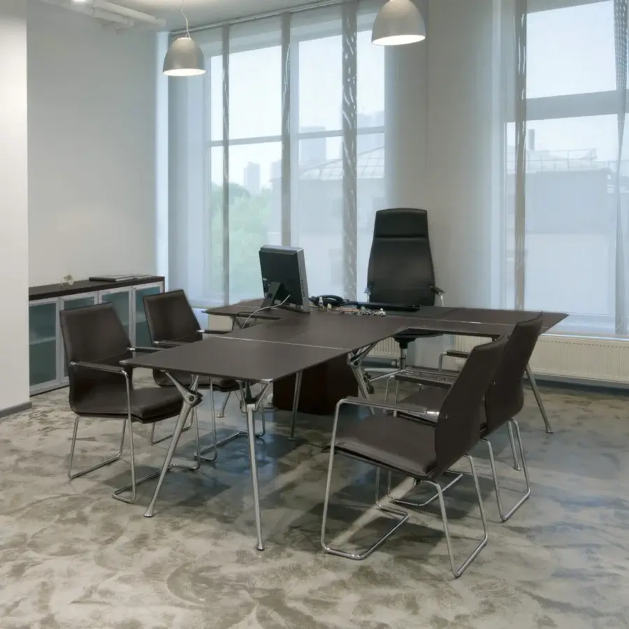 Codutti Genesis Office Desk with Frontal Extension #3