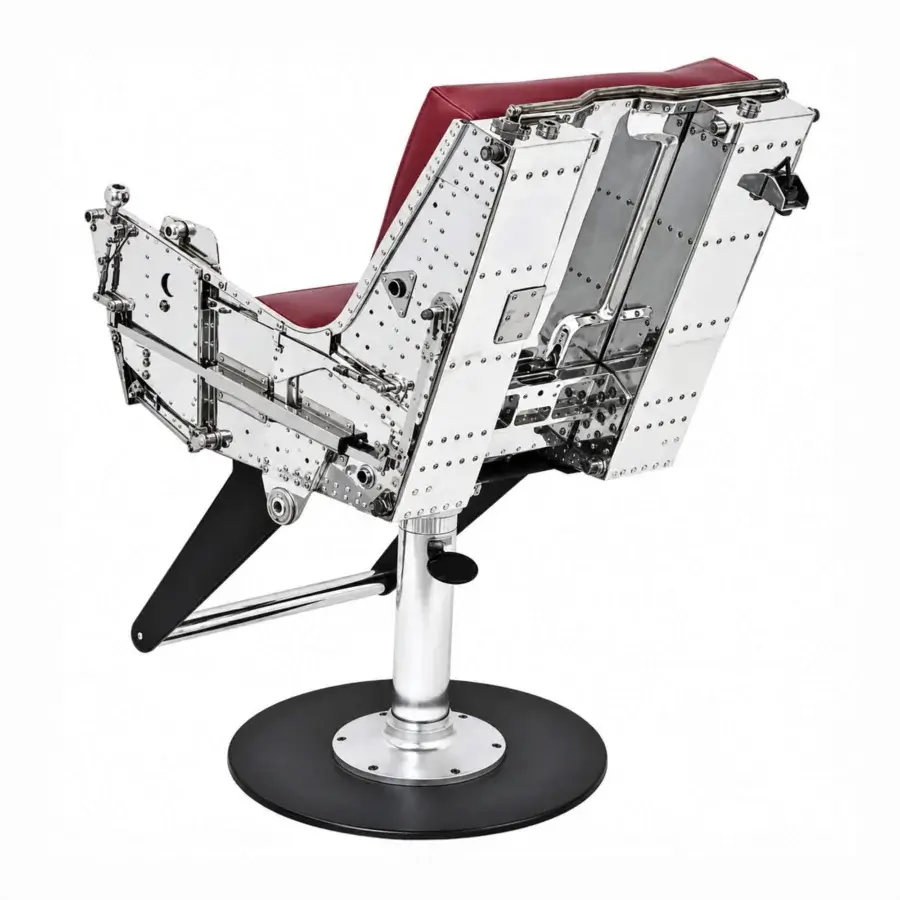Arteinmotion - Aeronautical Collection AIR-SED0100 Swiveling Stool #2