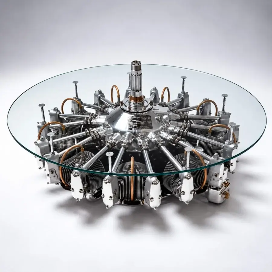 Arteinmotion - Aeronautical Collection AIR-TAV0114 Coffee Table #2