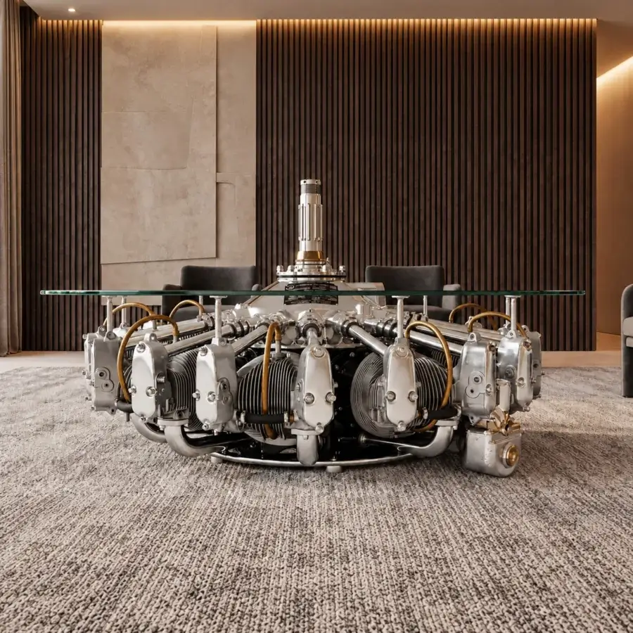 Arteinmotion - Aeronautical Collection AIR-TAV0114 Coffee Table #1