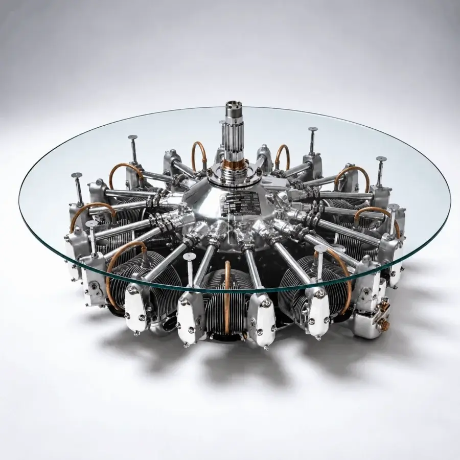 Arteinmotion - Aeronautical Collection AIR-TAV0114 Coffee Table #3