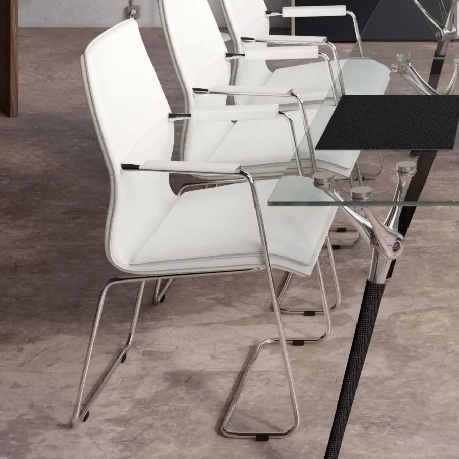Codutti Genesis Office Armchair with Sled Base #1