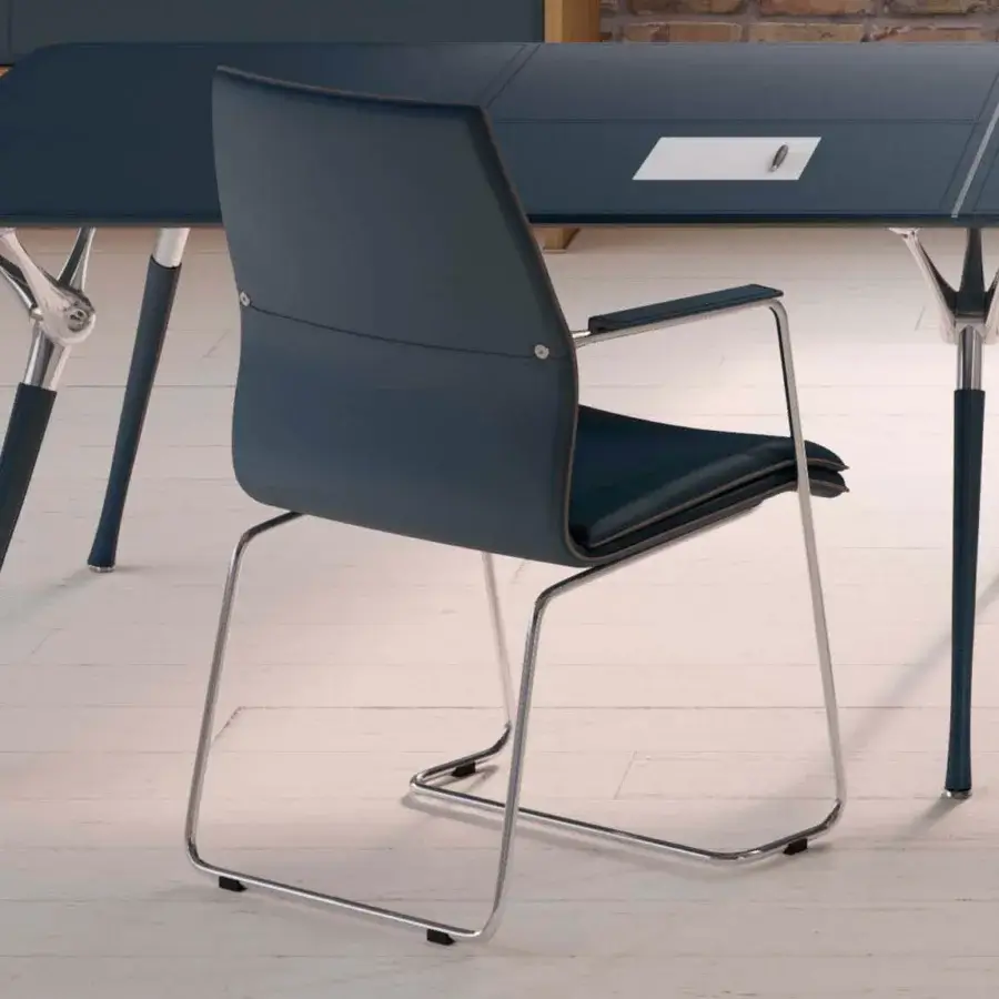 Codutti Genesis Office Armchair with Sled Base #6
