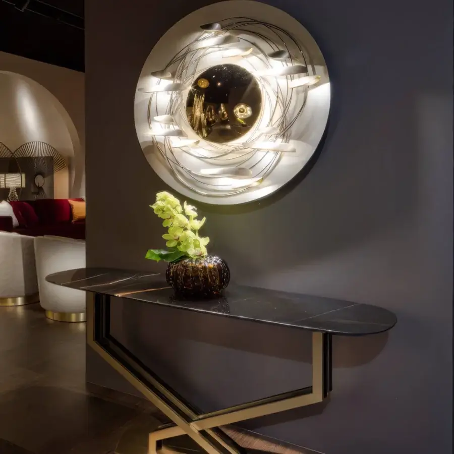 Paolo Castelli Anodine Circle Wall Lamp #3
