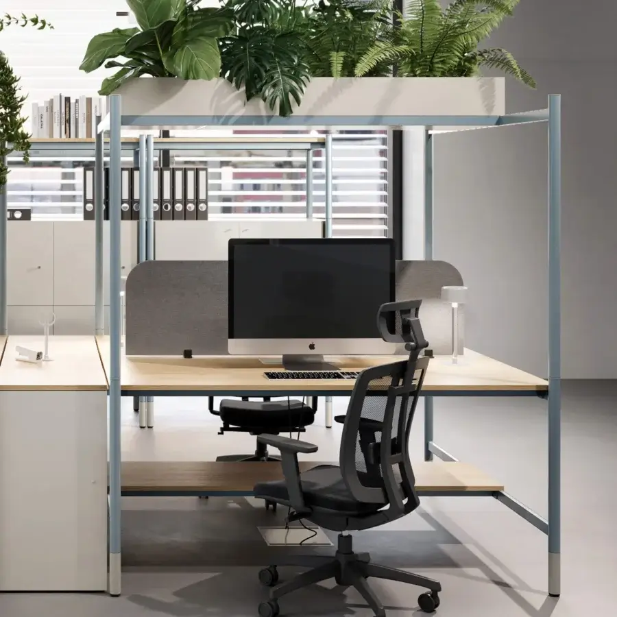 Codutti 2BE Office 2-Seat Workstation Desk #1