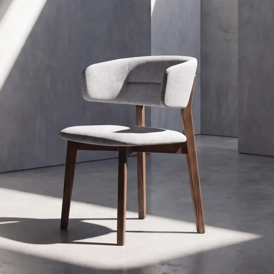Ozzio Italia Ego Chair - Wood #3