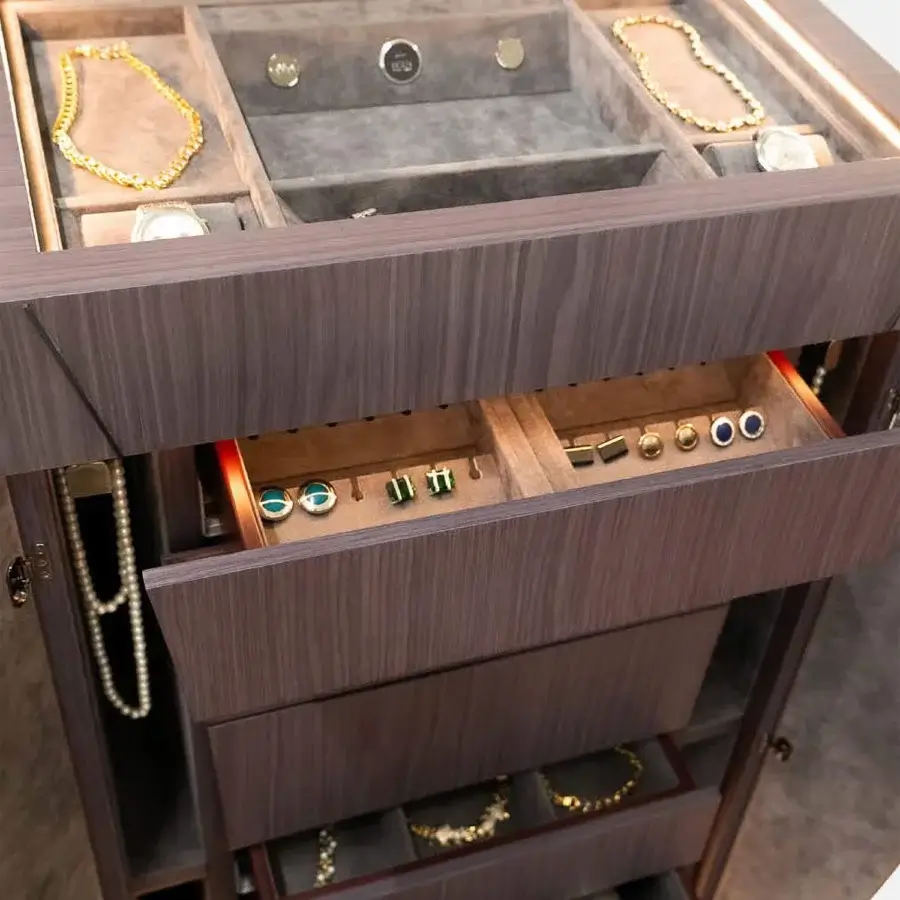 Agresti Onda Jewelry Cabinet #4