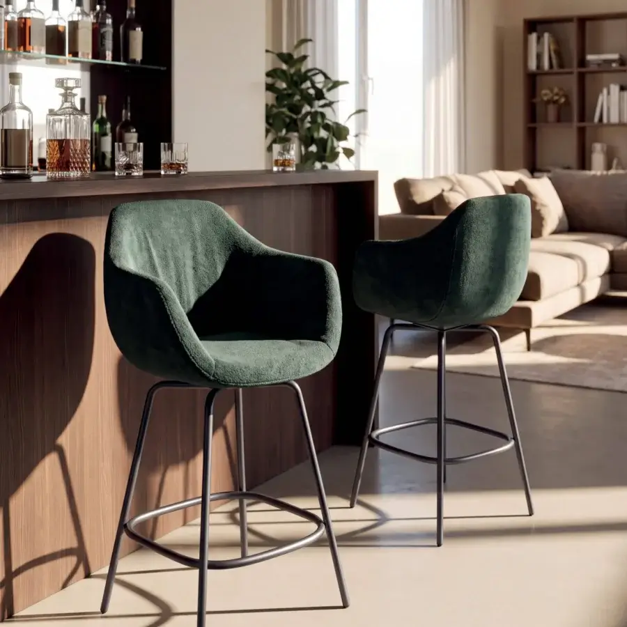 Ozzio Italia Flow Swivel Stool #2