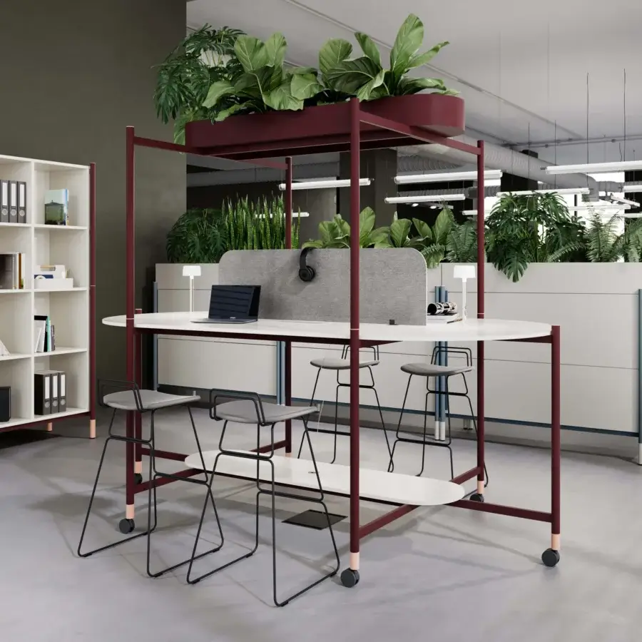 Codutti 2BE Office Sharing Workstation Desk #6