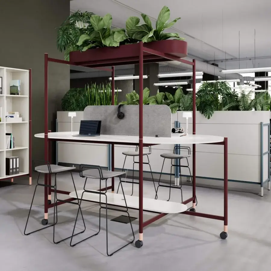 Codutti 2BE Office Sharing Workstation Desk #5