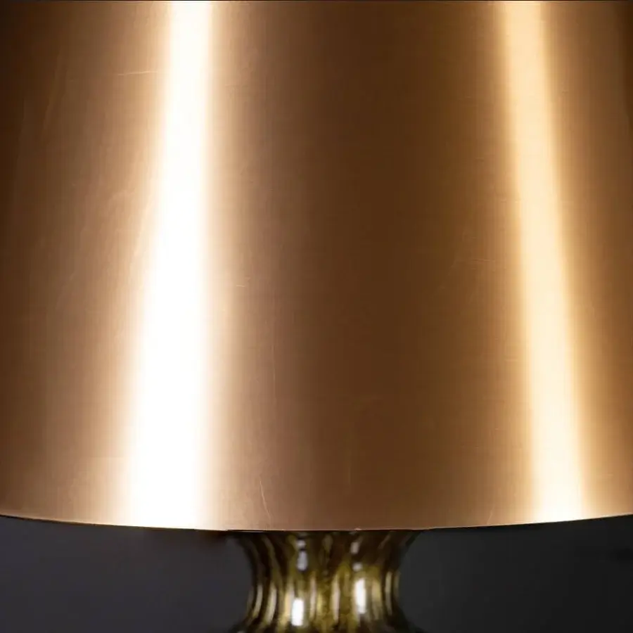 1295 Murano Venezia Table Lamp - Black & 24k Gold Leaf #5