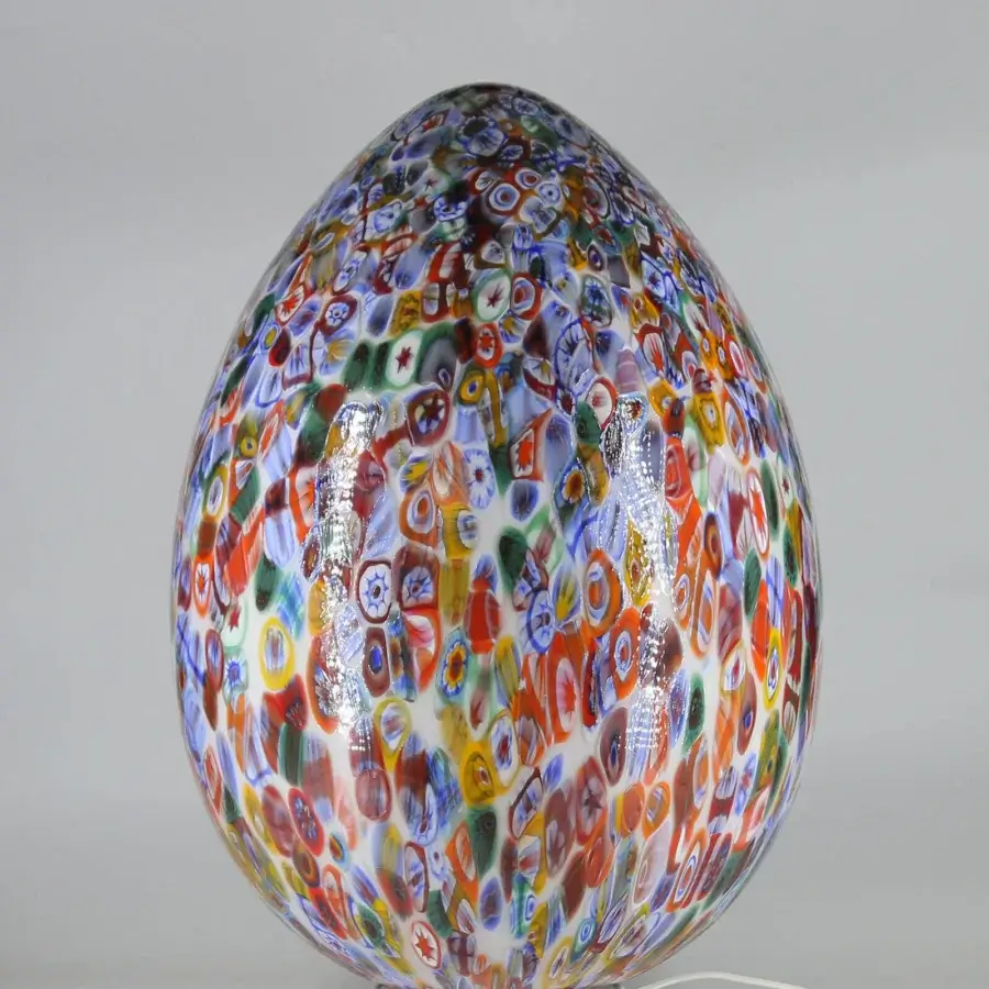 1295 Murano Murrina Egg Table Lamp #13
