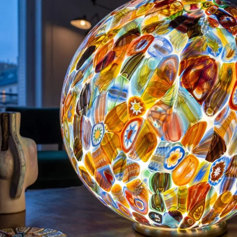 1295 Murano Murrina Table Lamp #11