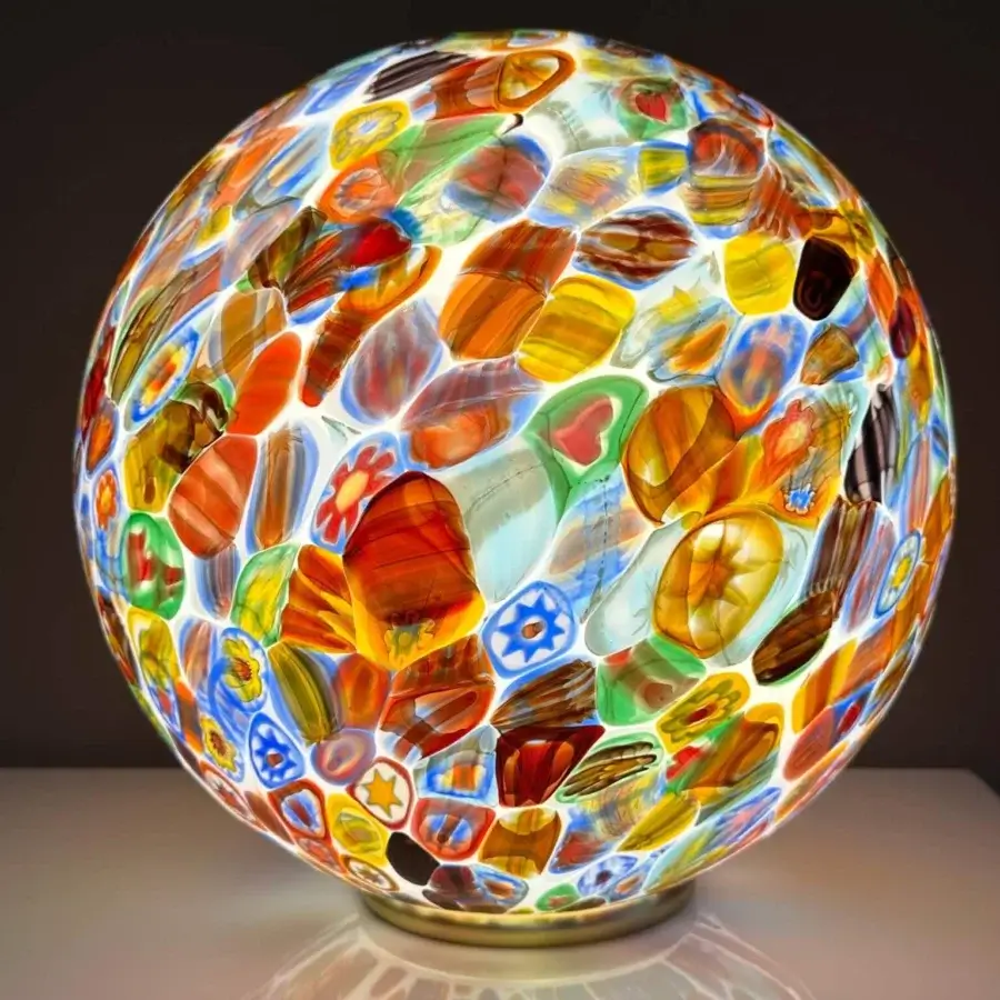 1295 Murano Murrina Table Lamp #12