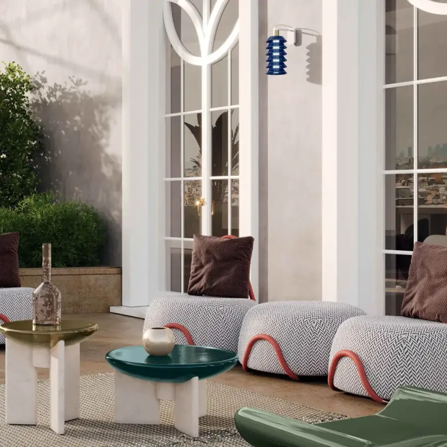 Paolo Castelli Lens Coffee & Side Table #5