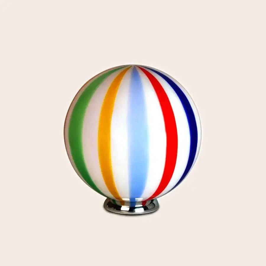 1295 Murano Candy Table Lamp - Arlecchino #1