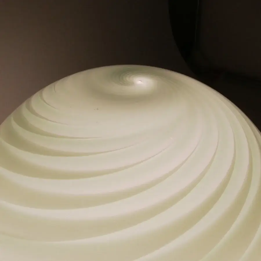 1295 Murano Candy Table Lamp - Sage Green #6