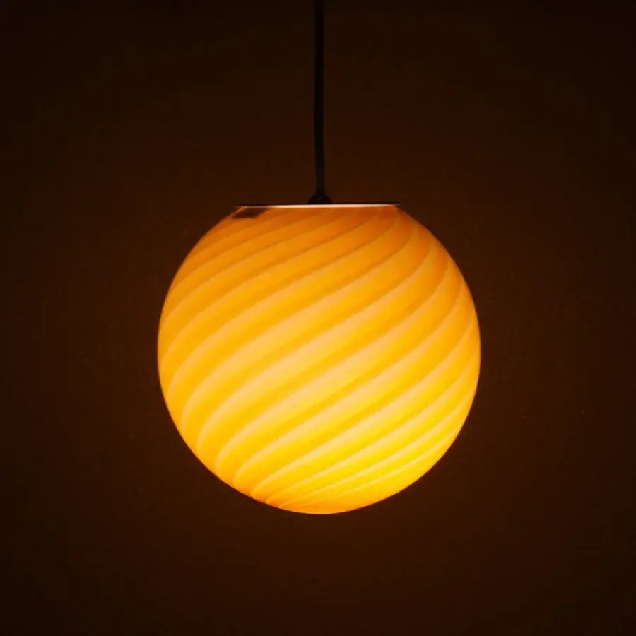 1295 Murano Candy Suspension Lamp - Toffee #2
