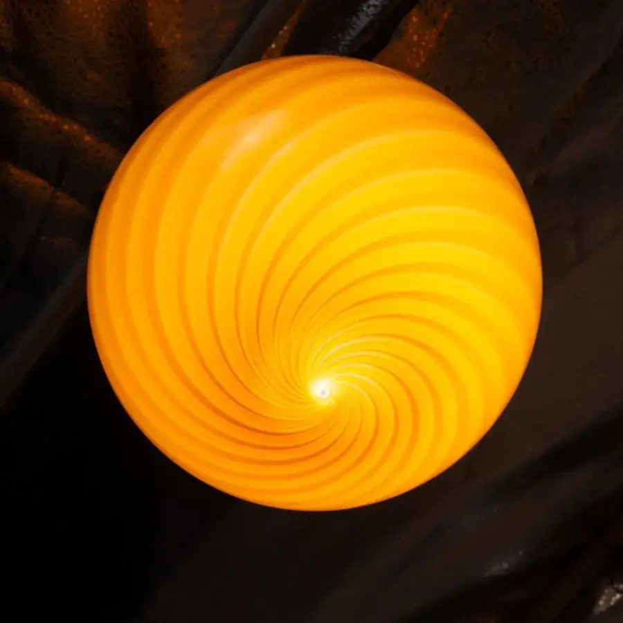 1295 Murano Candy Suspension Lamp - Toffee #3