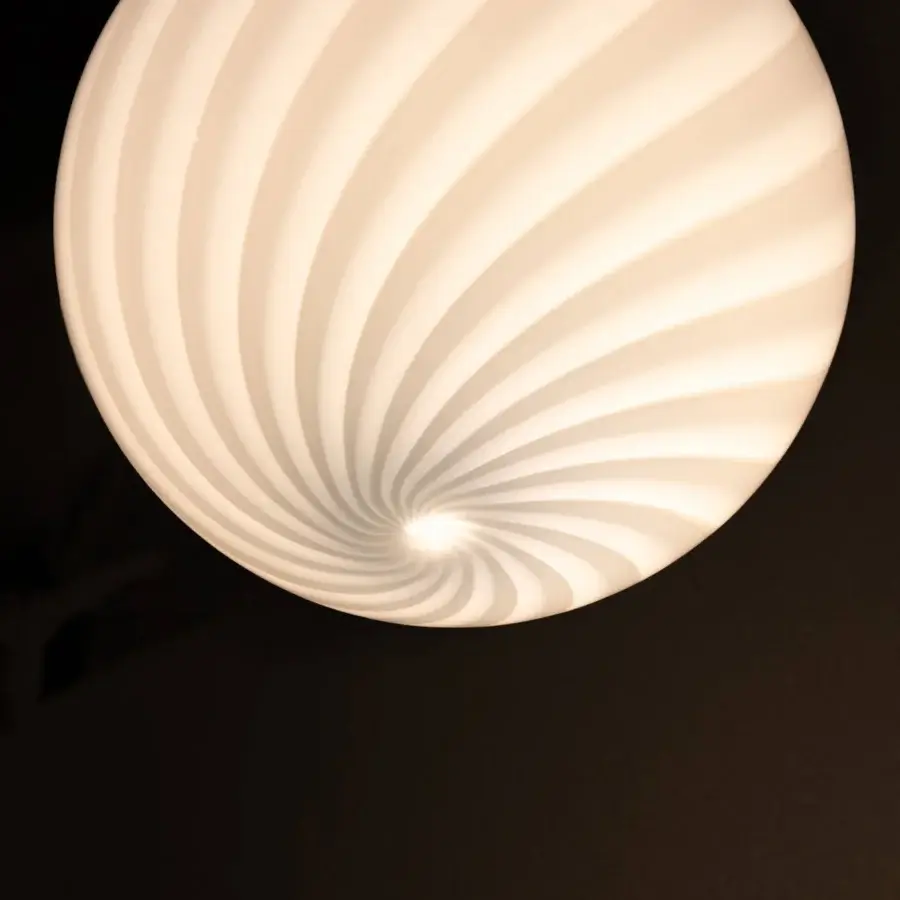 1295 Murano Candy Suspension Lamp - Light Blue #3