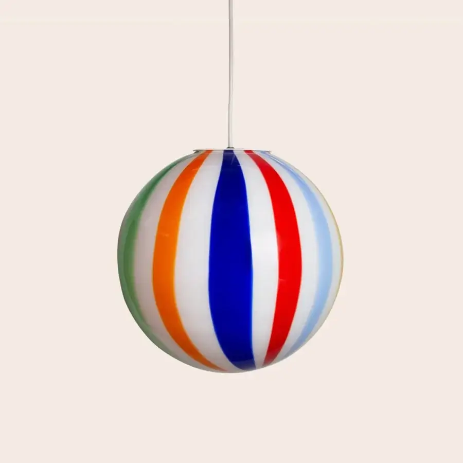 1295 Murano Candy Suspension Lamp - Arlecchino #1