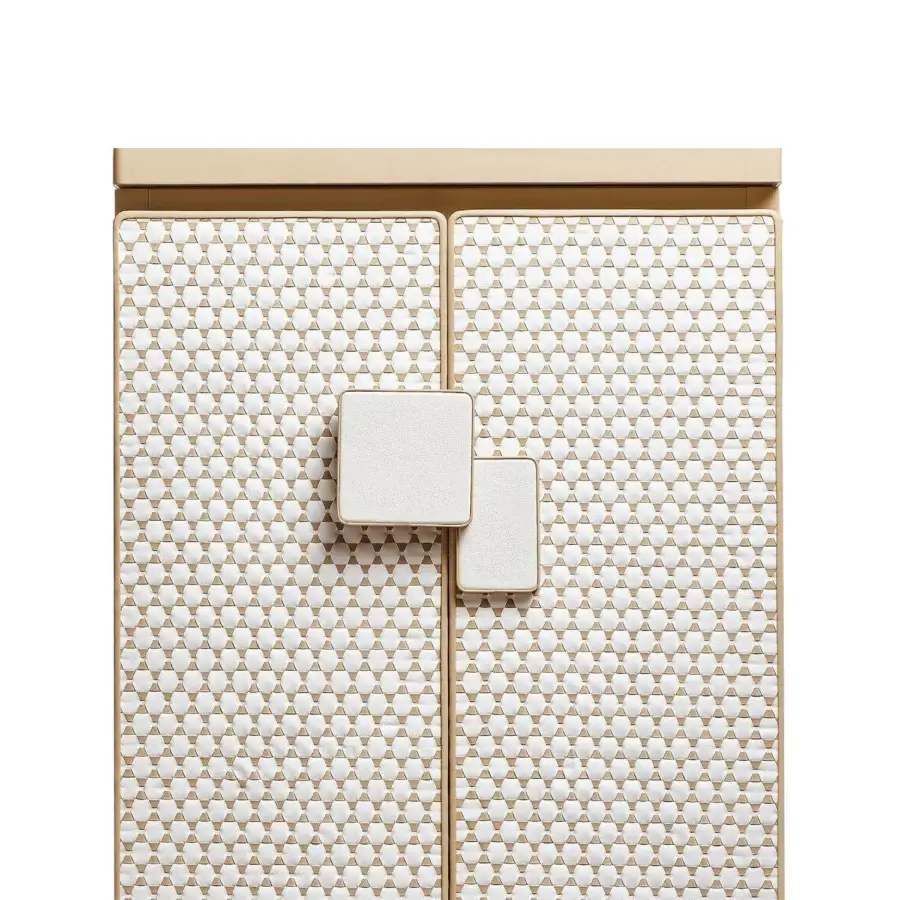 Agresti Gioia Intreccio Armoire with Safe #3