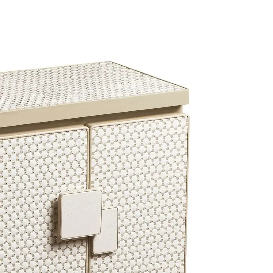 Agresti Gioia Intreccio Armoire with Safe #5