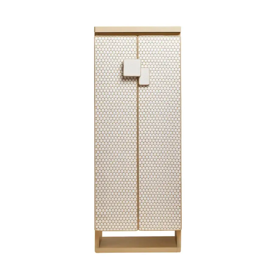 Agresti Gioia Intreccio Armoire with Safe #2