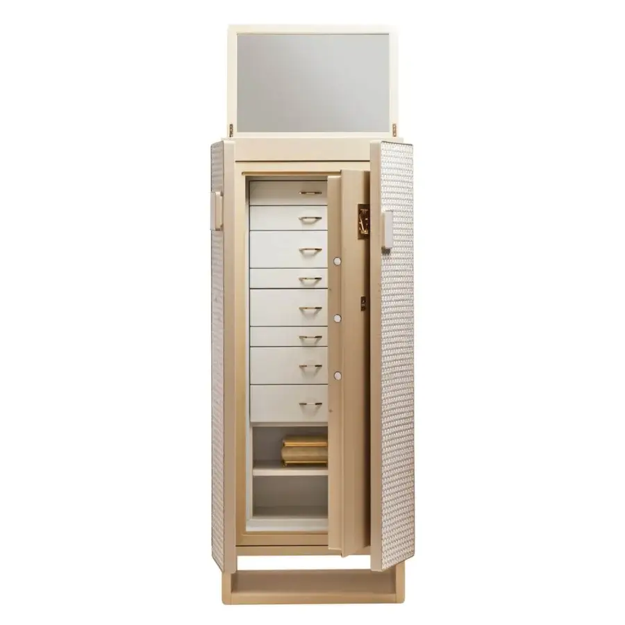 Agresti Gioia Intreccio Armoire with Safe #8