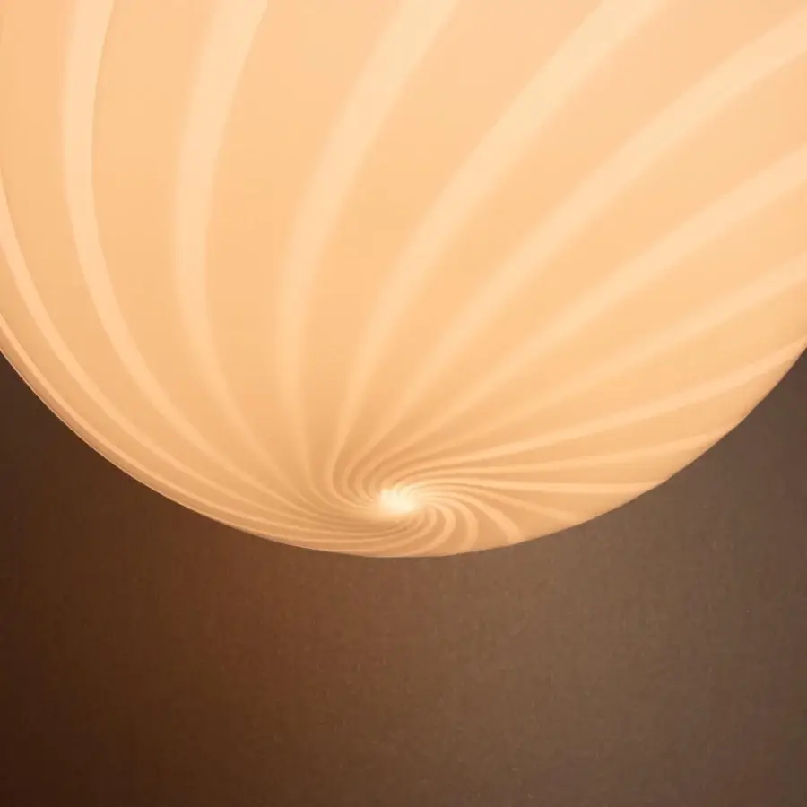 1295 Murano Candy Suspension Lamp - Marshmallow Pink #3
