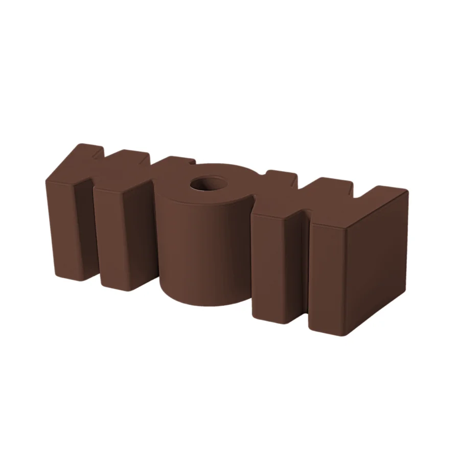 Exquisite Slide Wow bench crafted from durable polyethylene featuring a clean matte finish