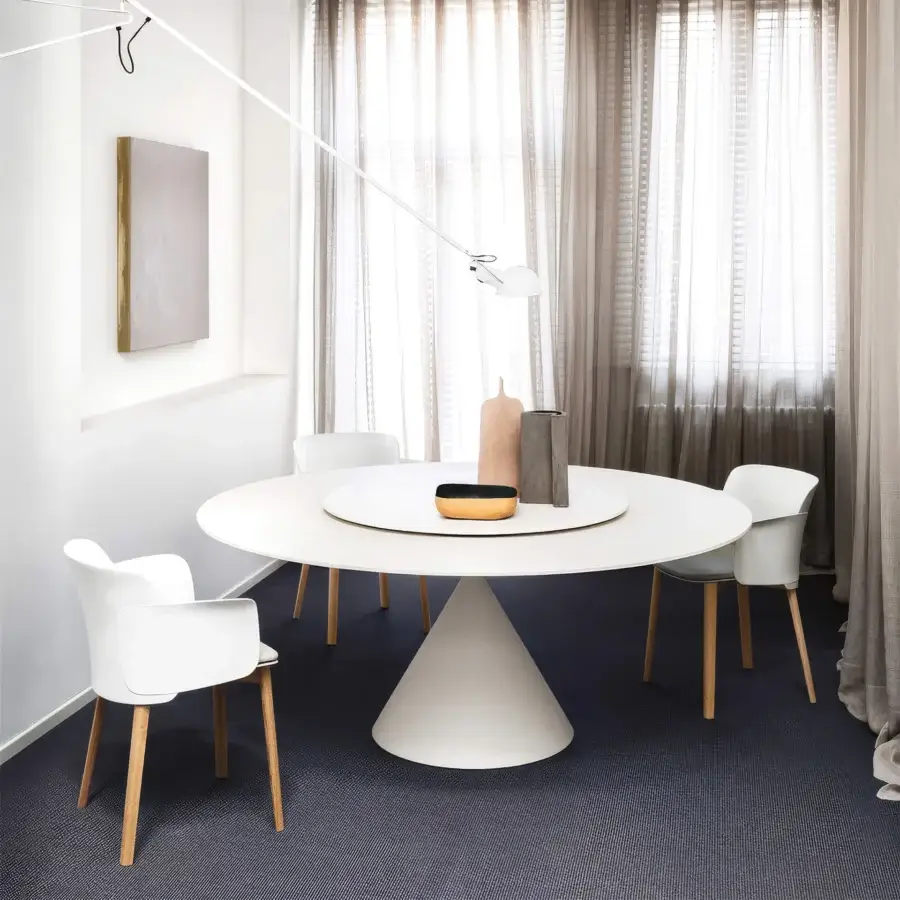 Desalto Clay Table with Lazy Susan #3
