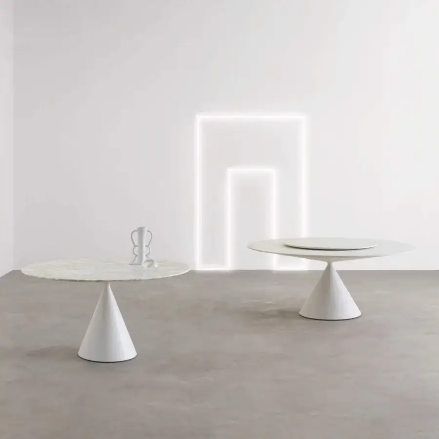 Desalto Clay Table with Lazy Susan #2