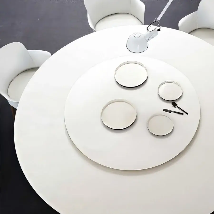 Desalto Clay Table with Lazy Susan #4