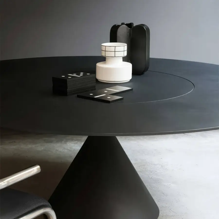 Desalto Clay Table with Lazy Susan #6