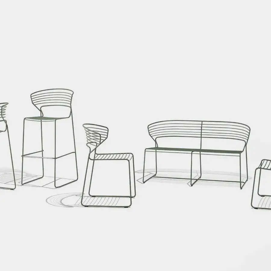 Desalto Koki Wire Chair #17
